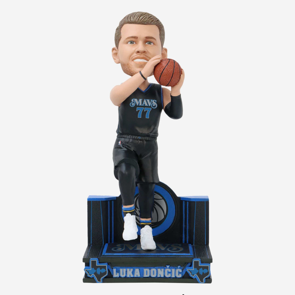 Luka Doncic Dallas Mavericks 2024 City Jersey Bobblehead FOCO - FOCO.com