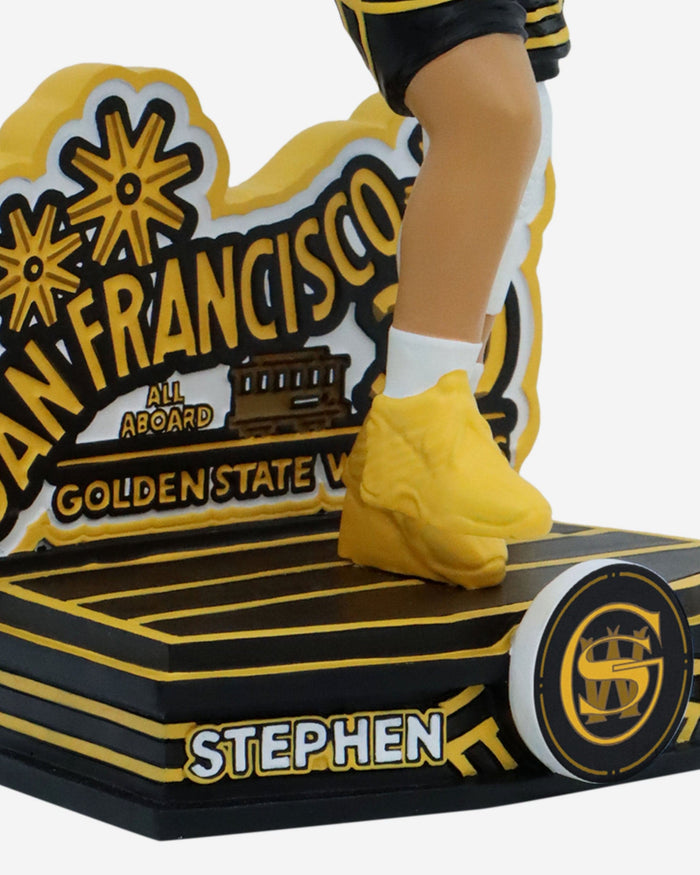 Steph Curry Golden State Warriors 2024 City Jersey Bobblehead FOCO - FOCO.com