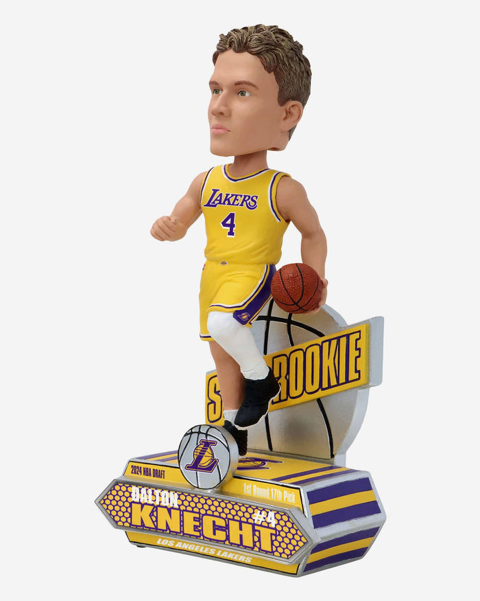 Dalton Knecht Los Angeles Lakers 2024 Rookie Series Bobblehead FOCO - FOCO.com