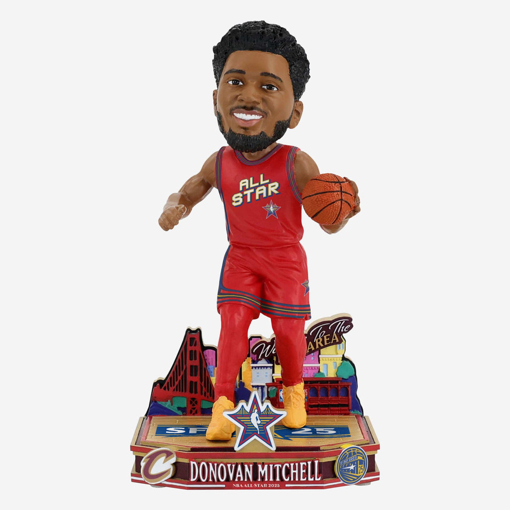 Donovan Mitchell Cleveland Cavaliers 2025 NBA All-Star Bobblehead FOCO - FOCO.com