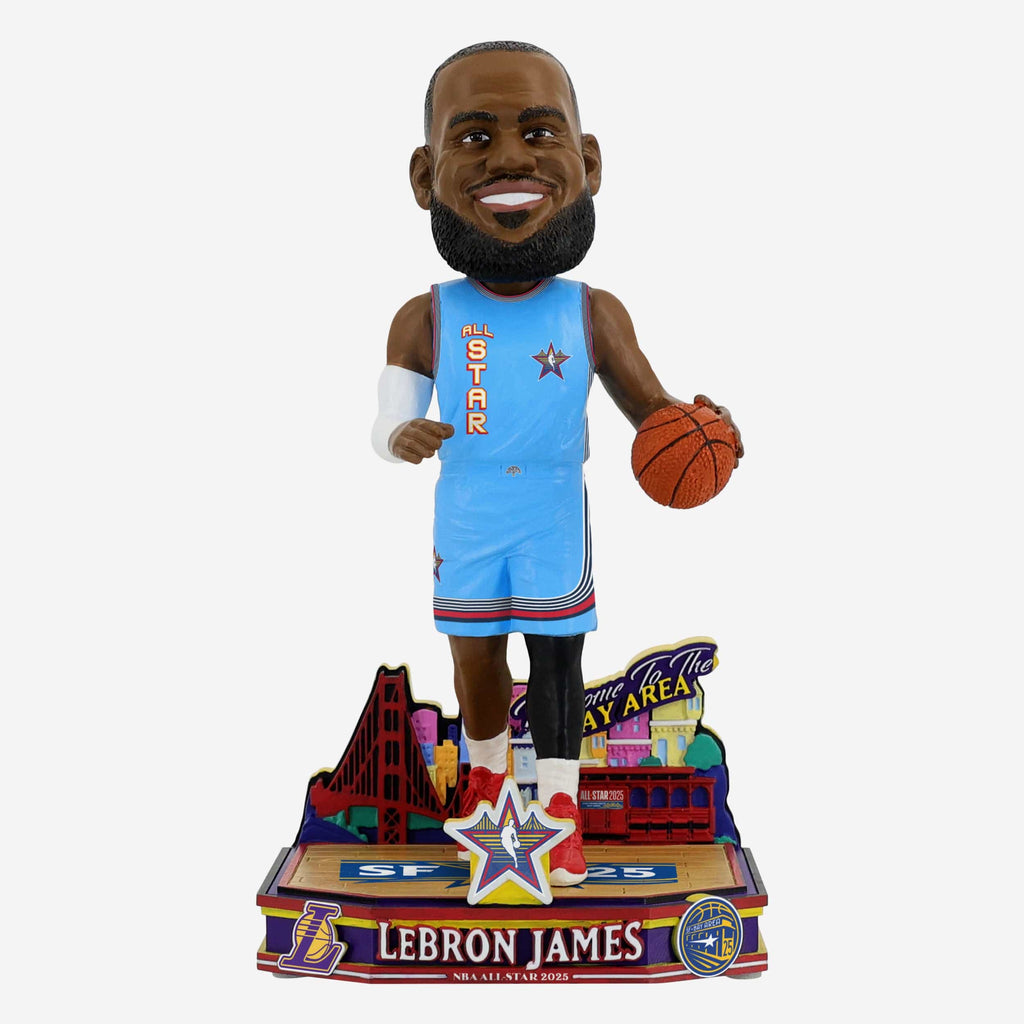 LeBron James Los Angeles Lakers 2025 NBA All-Star Bobblehead FOCO - FOCO.com