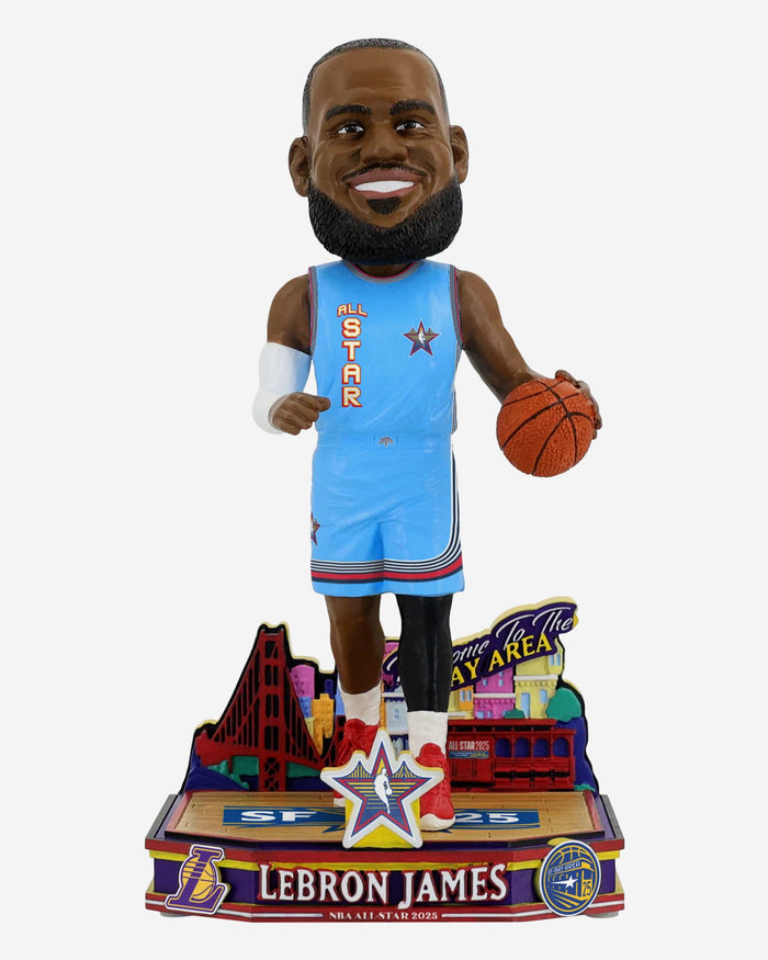 LeBron James Los Angeles Lakers 2025 NBA All-Star Bobblehead FOCO - FOCO.com