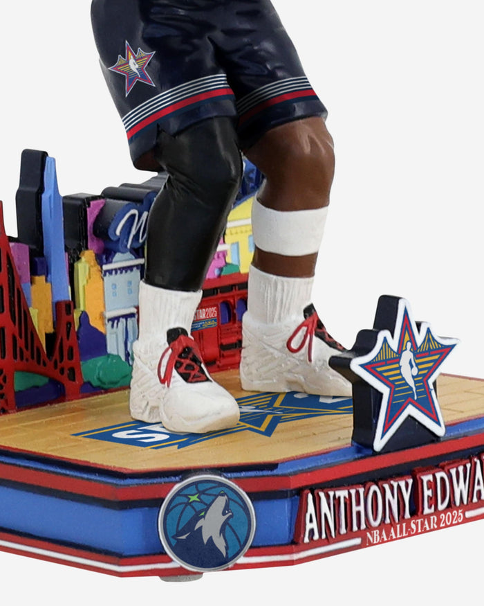 Anthony Edwards Minnesota Timberwolves 2025 NBA All-Star Bobblehead FOCO - FOCO.com