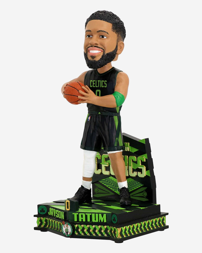 Jayson Tatum Boston Celtics 2025 City Jersey Bobblehead FOCO - FOCO.com