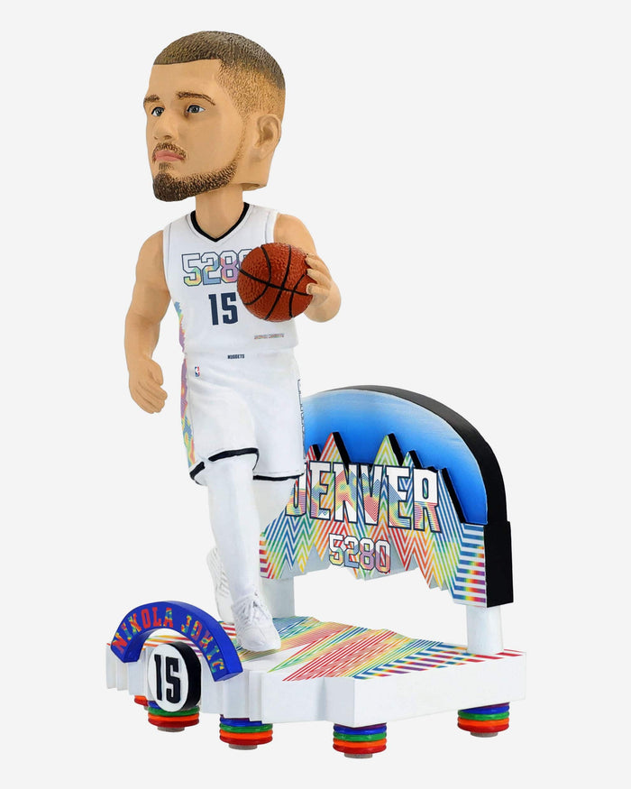 Nikola Jokic Denver Nuggets 2025 City Jersey Bobblehead FOCO - FOCO.com