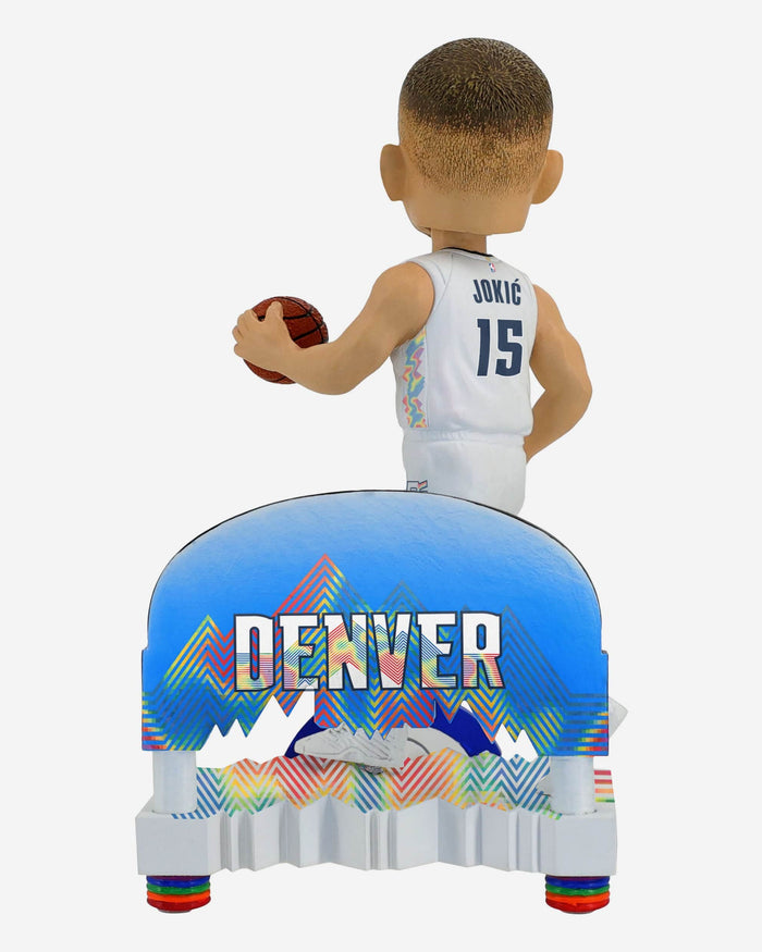 Nikola Jokic Denver Nuggets 2025 City Jersey Bobblehead FOCO - FOCO.com