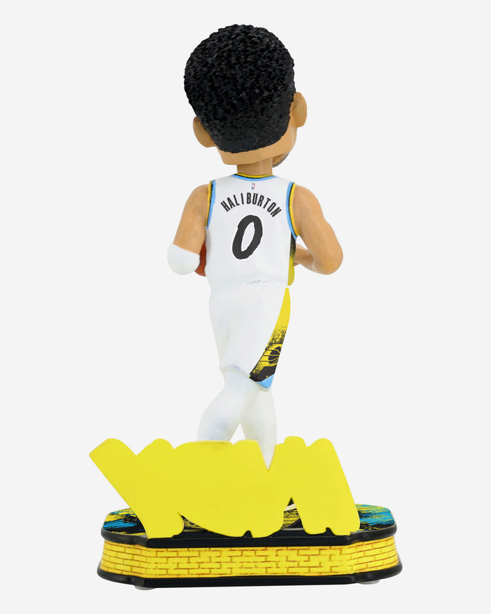 Tyrese Haliburton Indiana Pacers 2025 City Jersey Bobblehead FOCO - FOCO.com