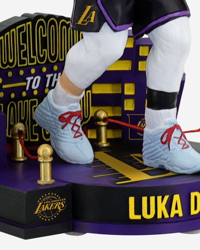 Luka Doncic Los Angeles Lakers 2025 City Jersey Bobblehead FOCO - FOCO.com
