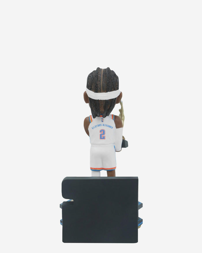 Shai Gilgeous-Alexander Oklahoma City Thunder 2025 MVP Mini Bobblehead FOCO - FOCO.com