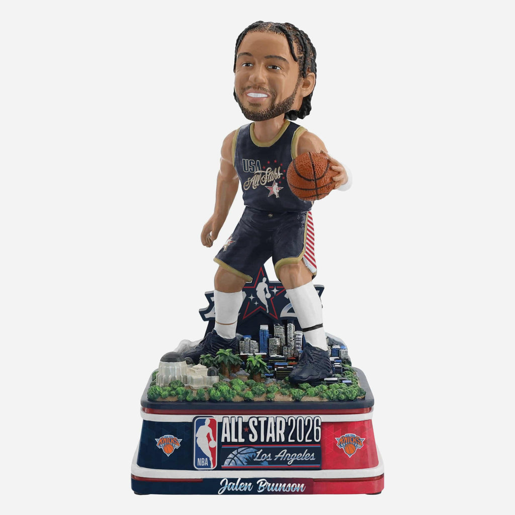 Jalen Brunson New York Knicks 2026 NBA All-Star Bobblehead FOCO - FOCO.com