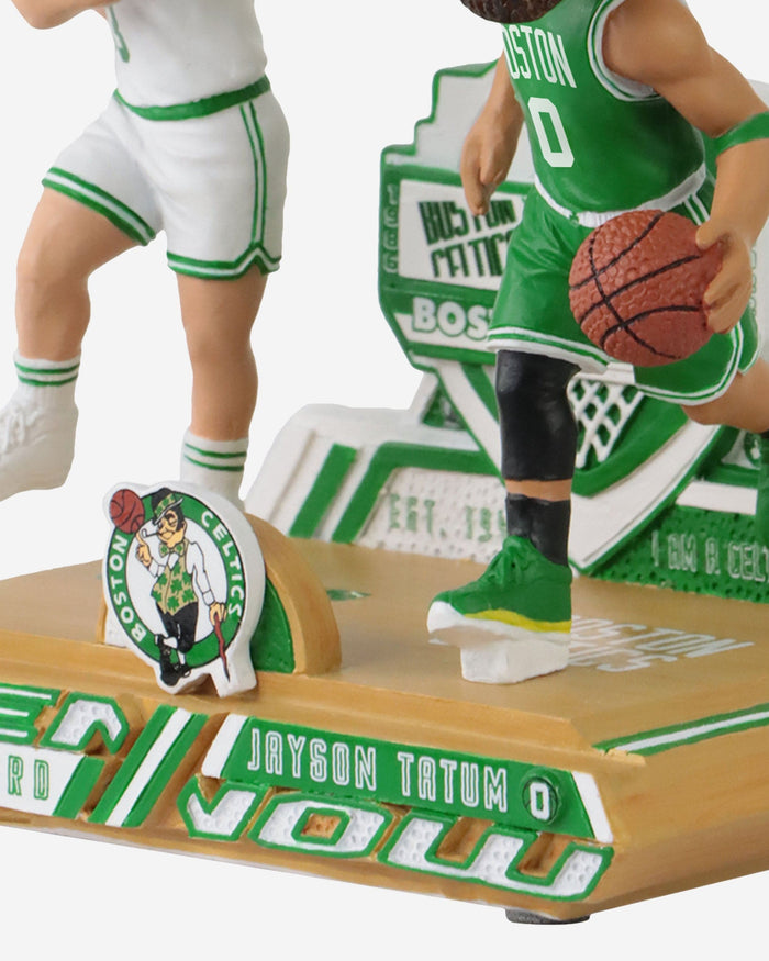 Larry Bird & Jayson Tatum Boston Celtics Then And Now Bobblehead FOCO - FOCO.com