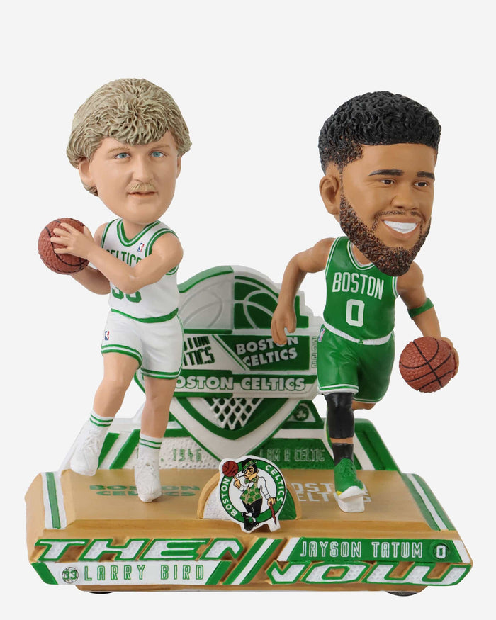 Larry Bird & Jayson Tatum Boston Celtics Then And Now Bobblehead FOCO - FOCO.com