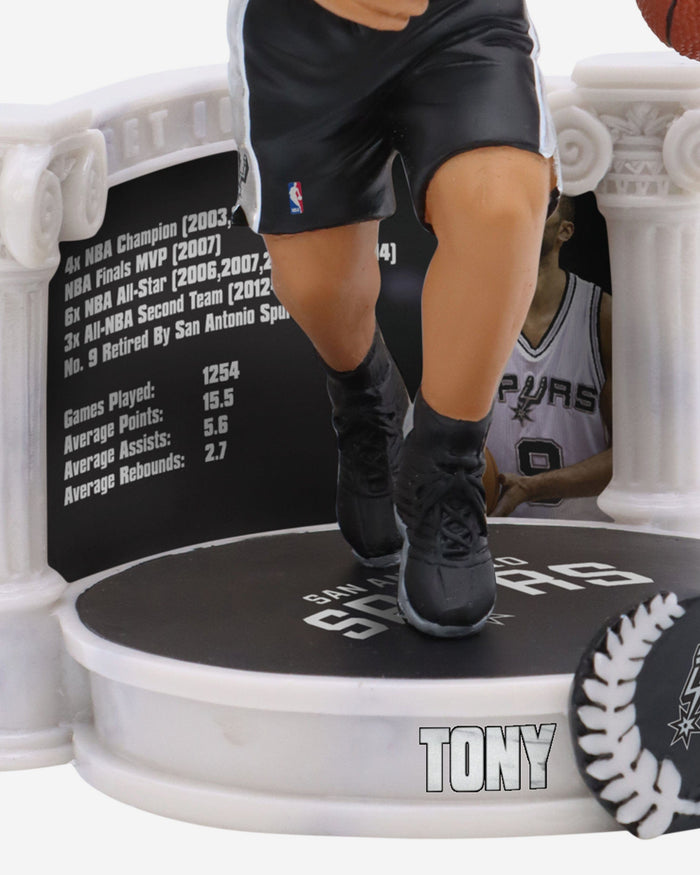 Tony Parker San Antonio Spurs Career Retrospective Bobblehead FOCO - FOCO.com