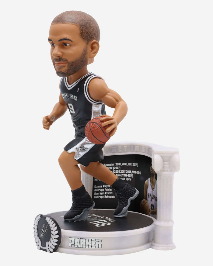 Tony Parker San Antonio Spurs Career Retrospective Bobblehead FOCO - FOCO.com