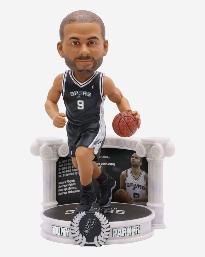 Tony Parker San Antonio Spurs Career Retrospective Bobblehead FOCO - FOCO.com