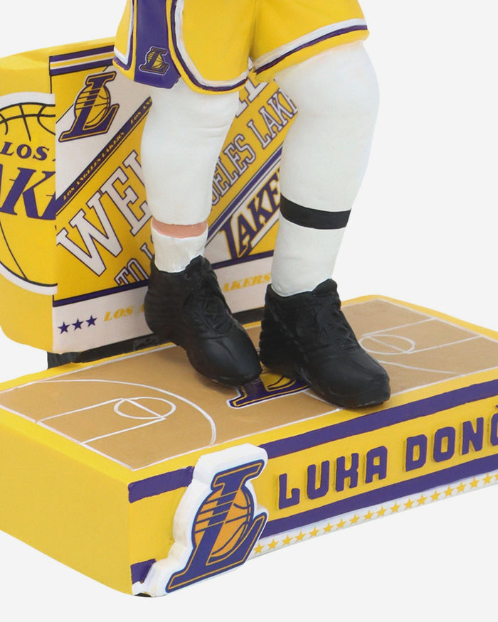 Luka Doncic Los Angeles Lakers Next Stop Bobblehead FOCO - FOCO.com