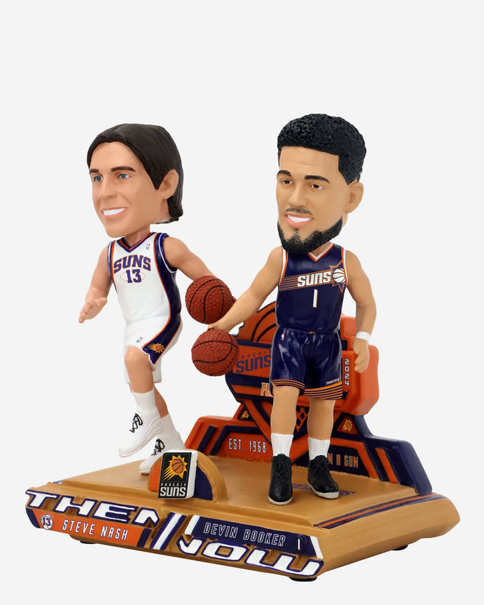 Steve Nash & Devin Booker Phoenix Suns Then and Now Bobblehead FOCO - FOCO.com