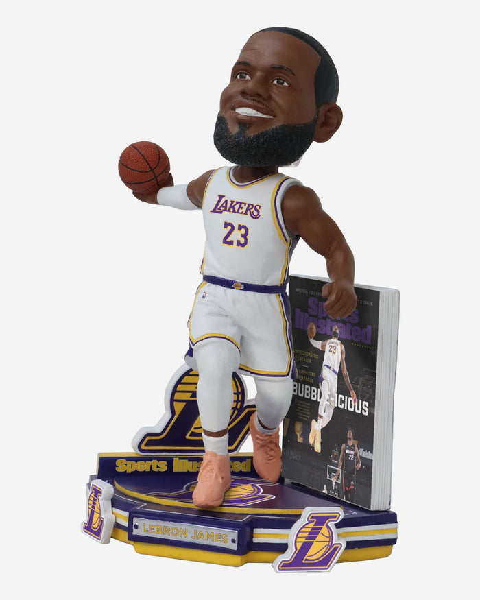 LeBron James Los Angeles Lakers Bubble-icious Sports Illustrated Cover Bobblehead FOCO - FOCO.com