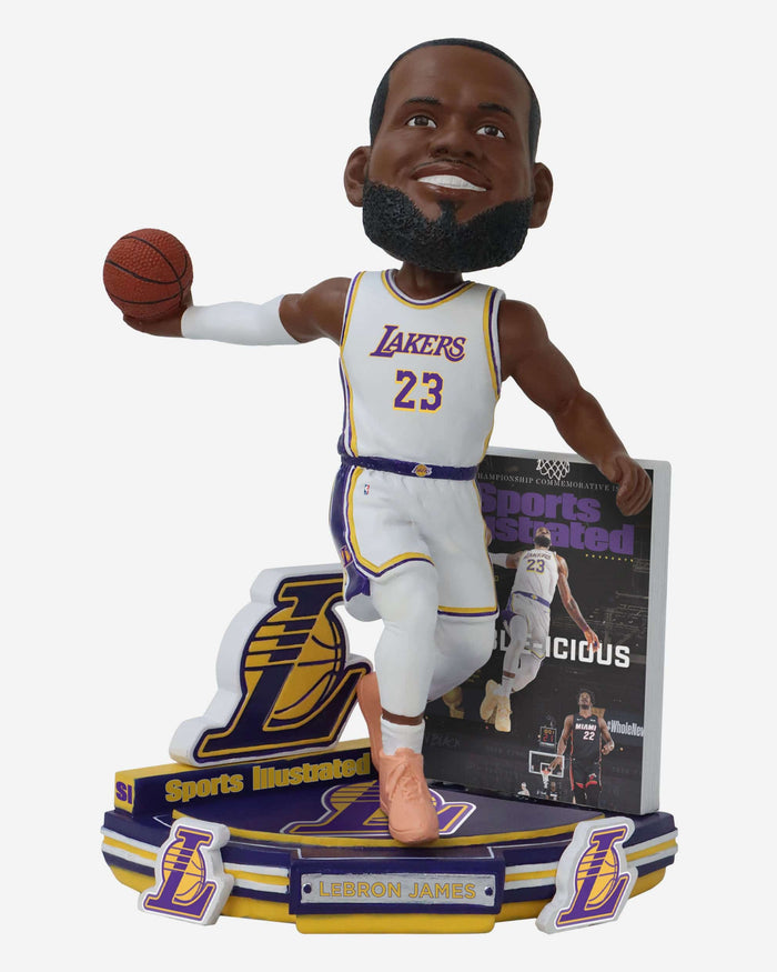 LeBron James Los Angeles Lakers Bubble-icious Sports Illustrated Cover Bobblehead FOCO - FOCO.com