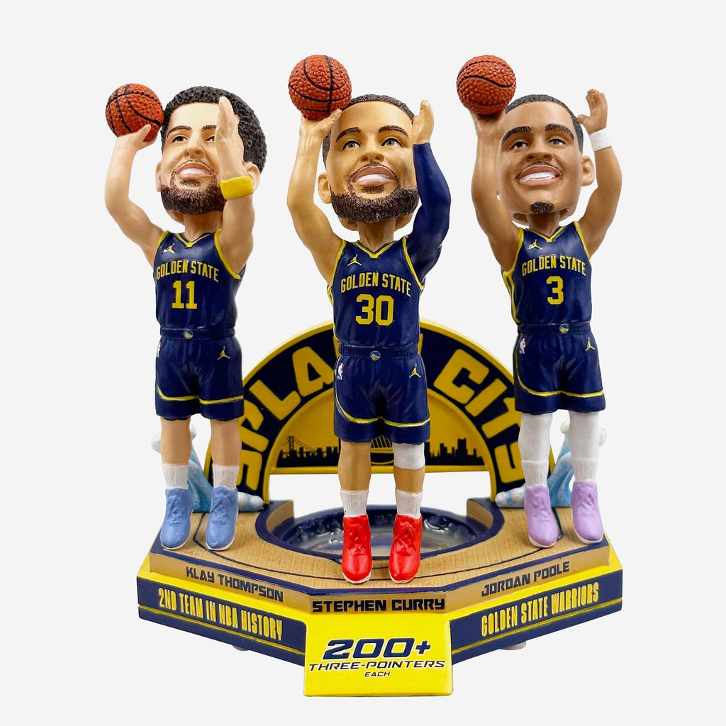 Golden State Warriors Splash City Mini Bobblehead Scene FOCO - FOCO.com