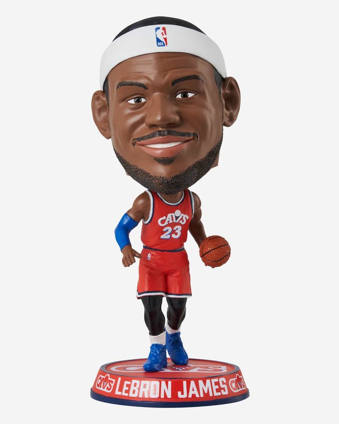 LeBron James Cleveland Cavaliers Retro Jersey Variant Bighead Bobblehead FOCO - FOCO.com