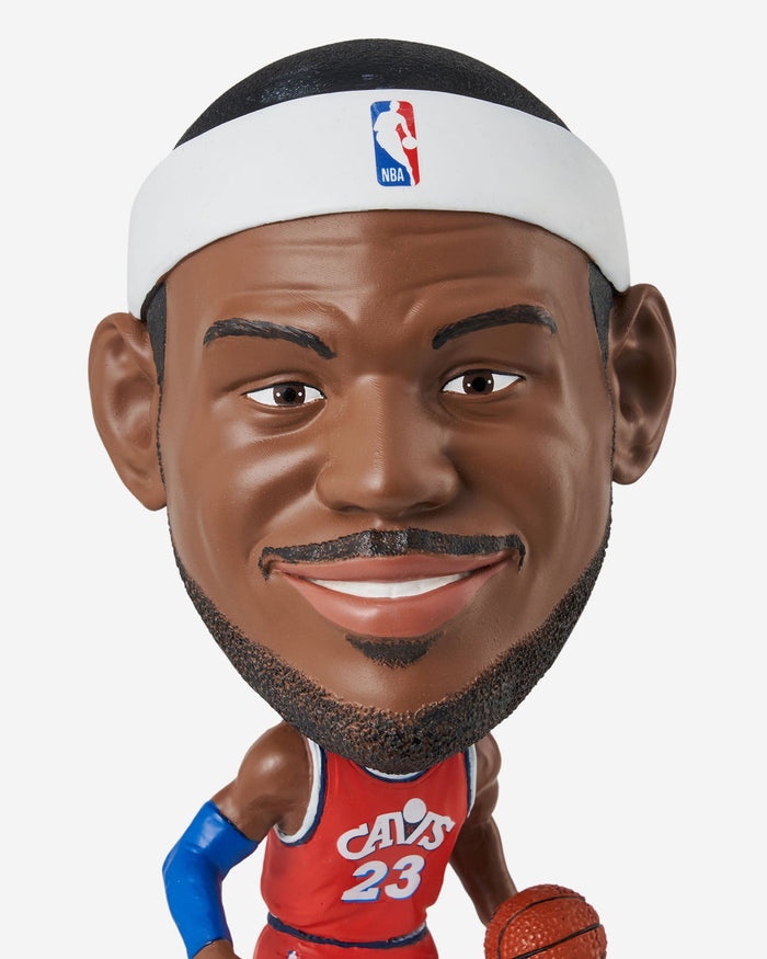 LeBron James Cleveland Cavaliers Retro Jersey Variant Bighead Bobblehead FOCO - FOCO.com