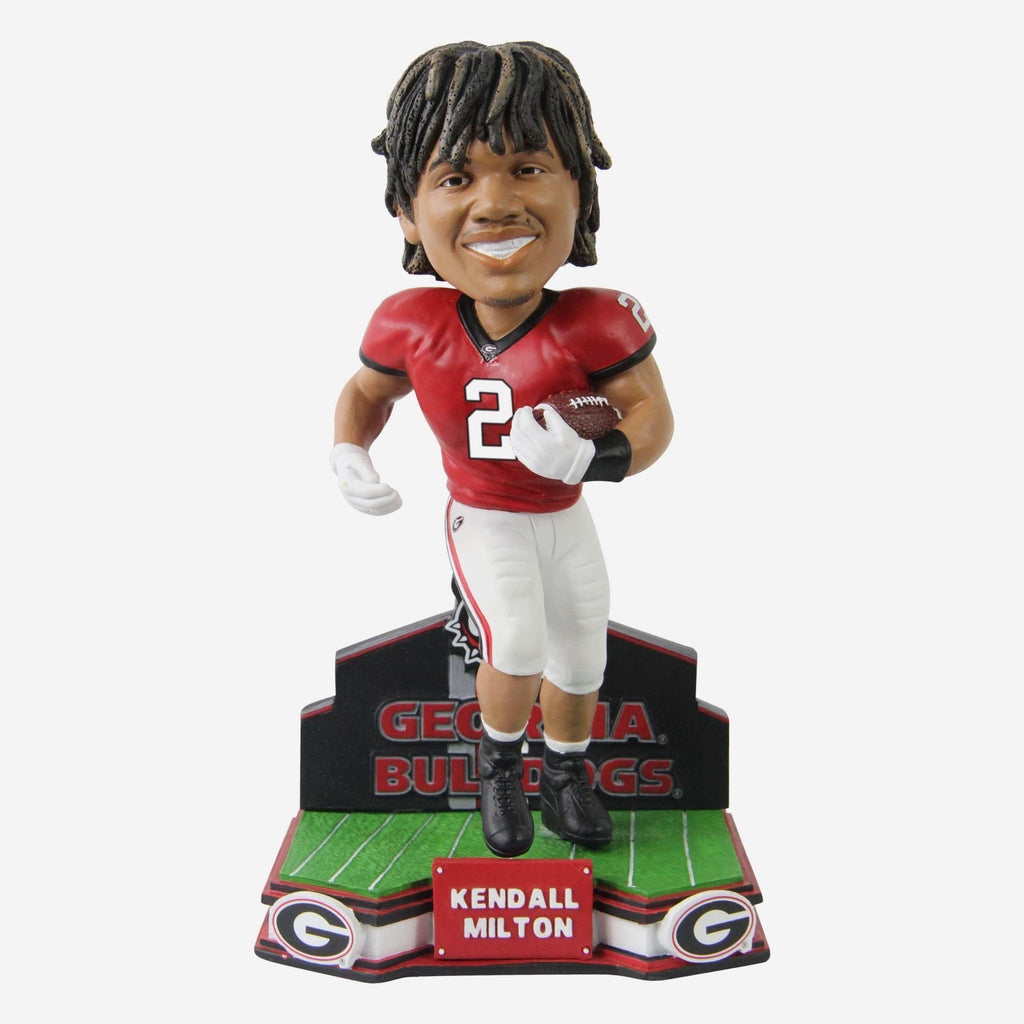 Kendall Milton Georgia Bulldogs Football Student Athlete Bobblehead FOCO - FOCO.com