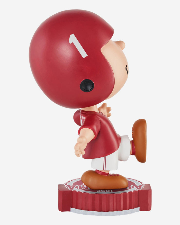 Alabama Crimson Tide Charlie Brown Peanuts Bighead Bobblehead FOCO - FOCO.com