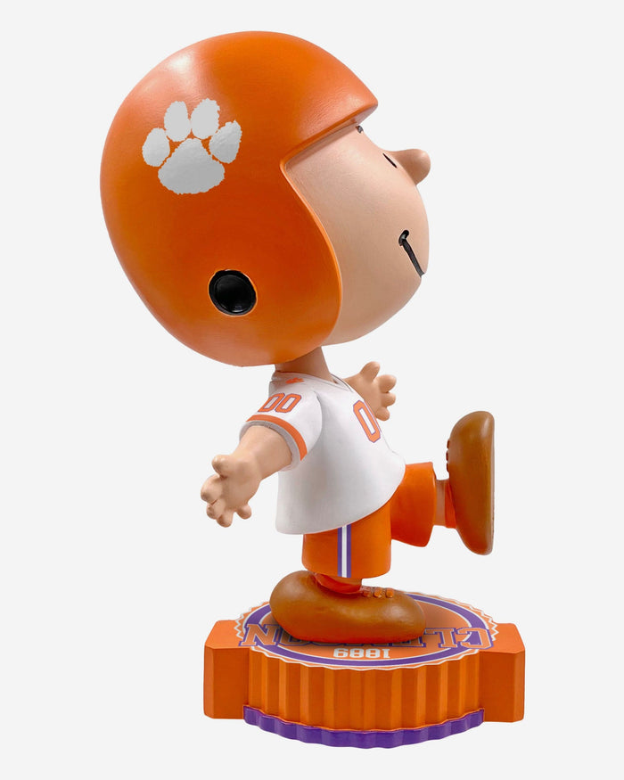 Clemson Tigers Charlie Brown Peanuts Bighead Bobblehead FOCO - FOCO.com