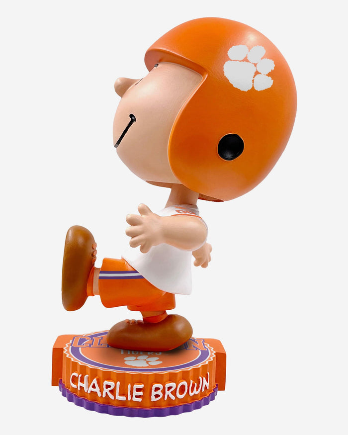 Clemson Tigers Charlie Brown Peanuts Bighead Bobblehead FOCO - FOCO.com