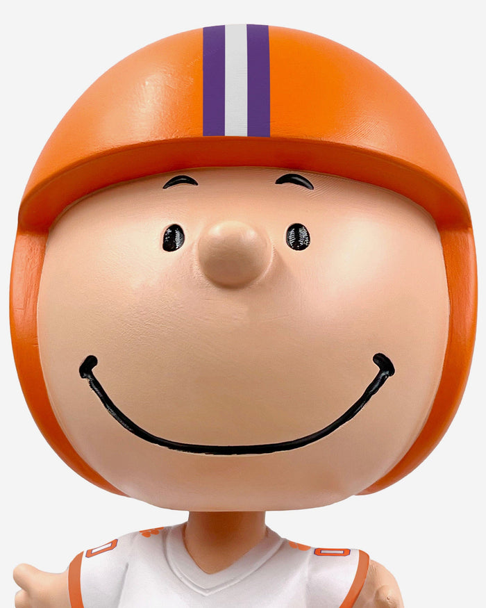 Clemson Tigers Charlie Brown Peanuts Bighead Bobblehead FOCO - FOCO.com