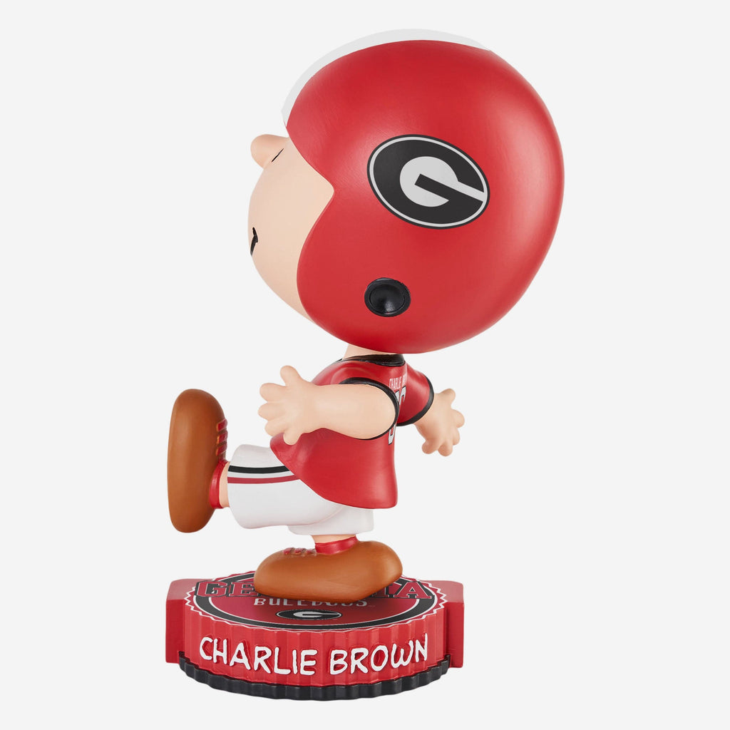 Georgia Bulldogs Charlie Brown Peanuts Bighead Bobblehead FOCO - FOCO.com