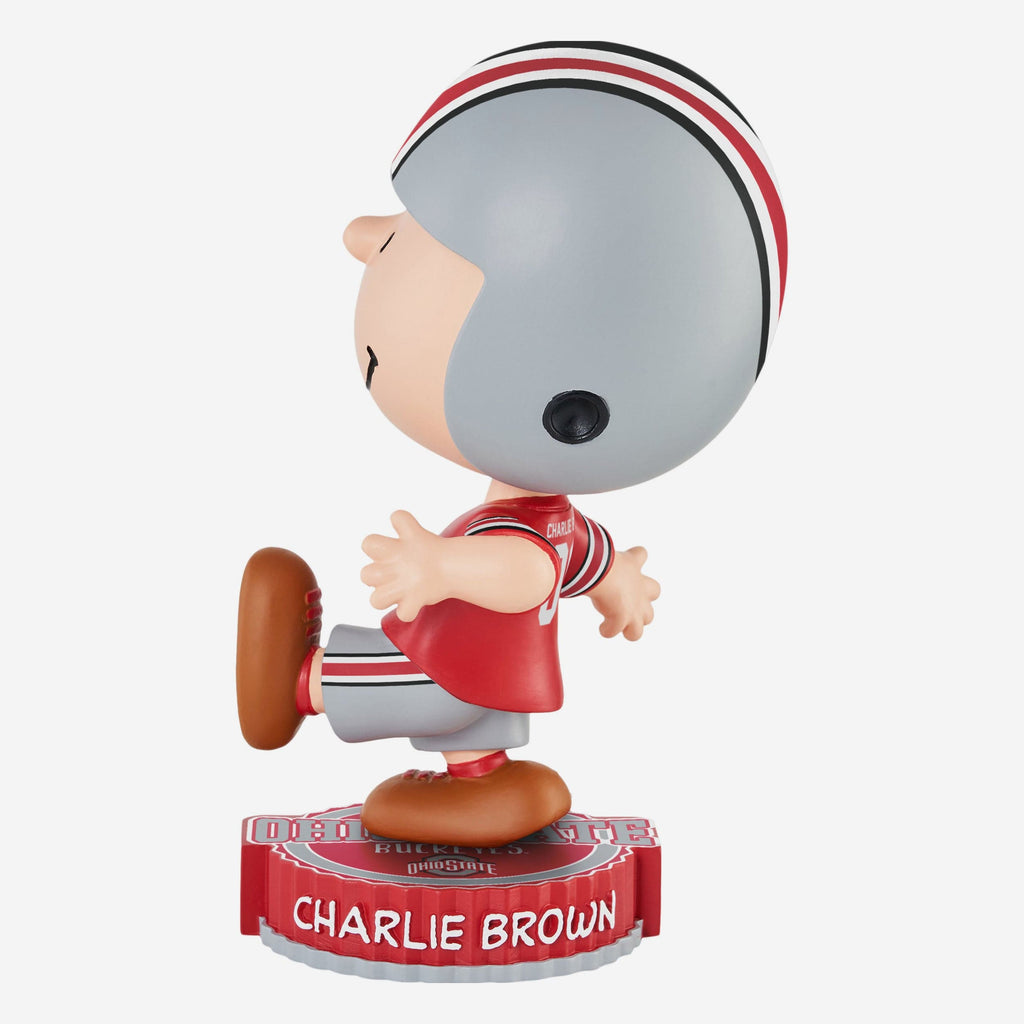 Ohio State Buckeyes Charlie Brown Peanuts Bighead Bobblehead FOCO - FOCO.com