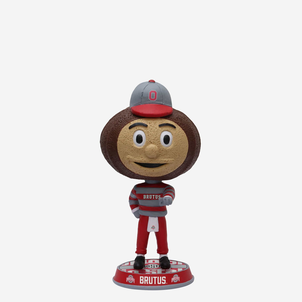Brutus Buckeye Ohio State Buckeyes Mascot Mini Bighead Bobblehead FOCO - FOCO.com