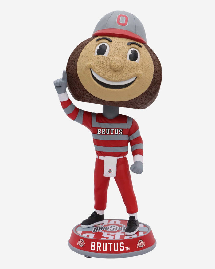 Brutus Buckeye Ohio State Buckeyes Field Stripe Mascot Bighead Bobblehead FOCO - FOCO.com