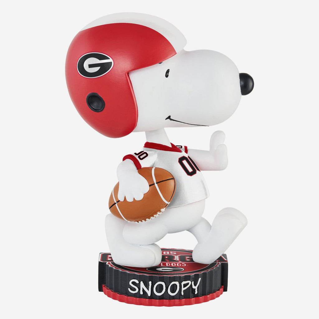 Georgia Bulldogs Snoopy Peanuts Bighead Bobblehead FOCO - FOCO.com