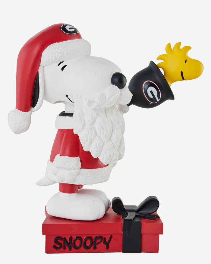 Georgia Bulldogs Snoopy & Woodstock Peanuts Christmas Special Bobblehead FOCO - FOCO.com