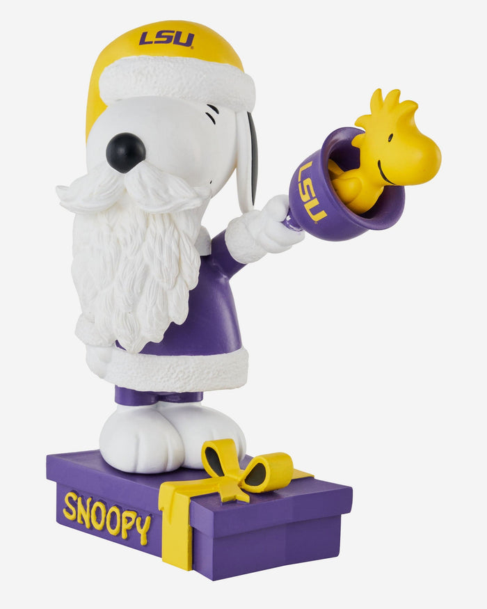 LSU Tigers Snoopy & Woodstock Peanuts Christmas Special Bobblehead FOCO - FOCO.com