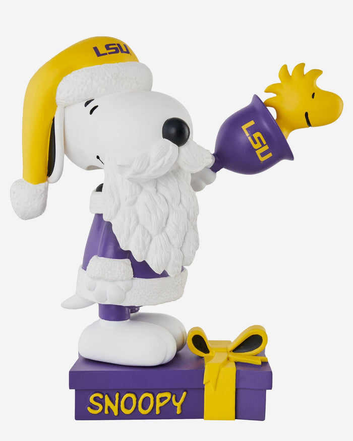 LSU Tigers Snoopy & Woodstock Peanuts Christmas Special Bobblehead FOCO - FOCO.com