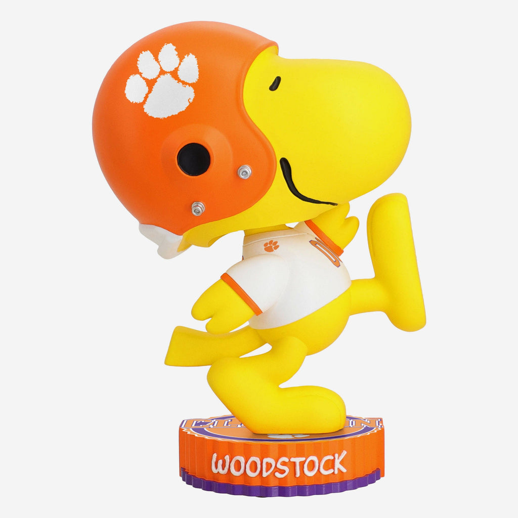 Clemson Tigers Woodstock Peanuts Bighead Bobblehead FOCO - FOCO.com