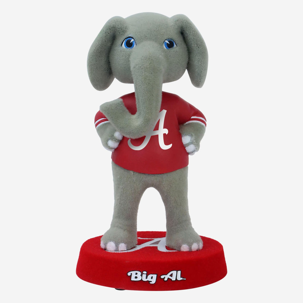 Big Al Alabama Crimson Tide Fuzzy Fur Mascot Bobblehead FOCO - FOCO.com