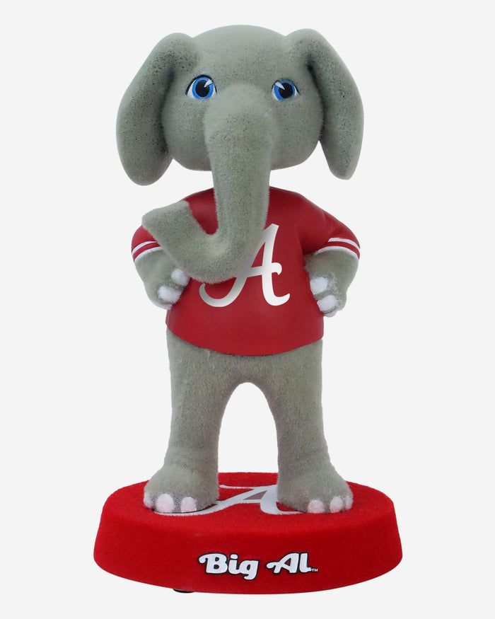 Big Al Alabama Crimson Tide Fuzzy Fur Mascot Bobblehead FOCO - FOCO.com