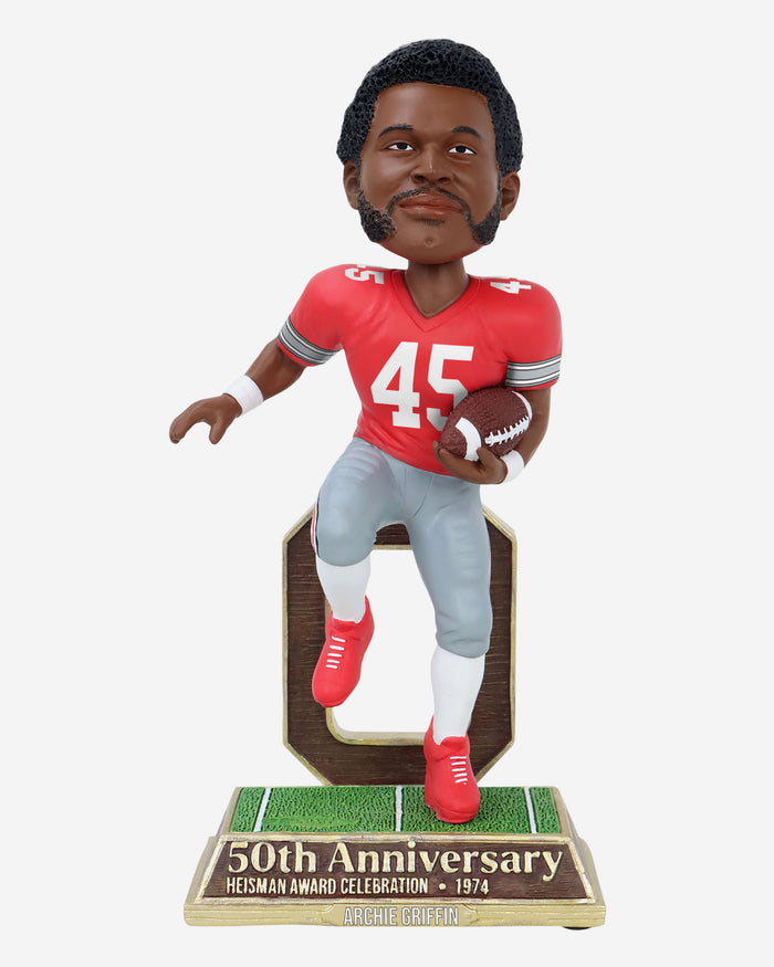 Archie Griffin Ohio State Buckeyes 1974 Heisman Trophy 50th Anniversary Bobblehead FOCO - FOCO.com