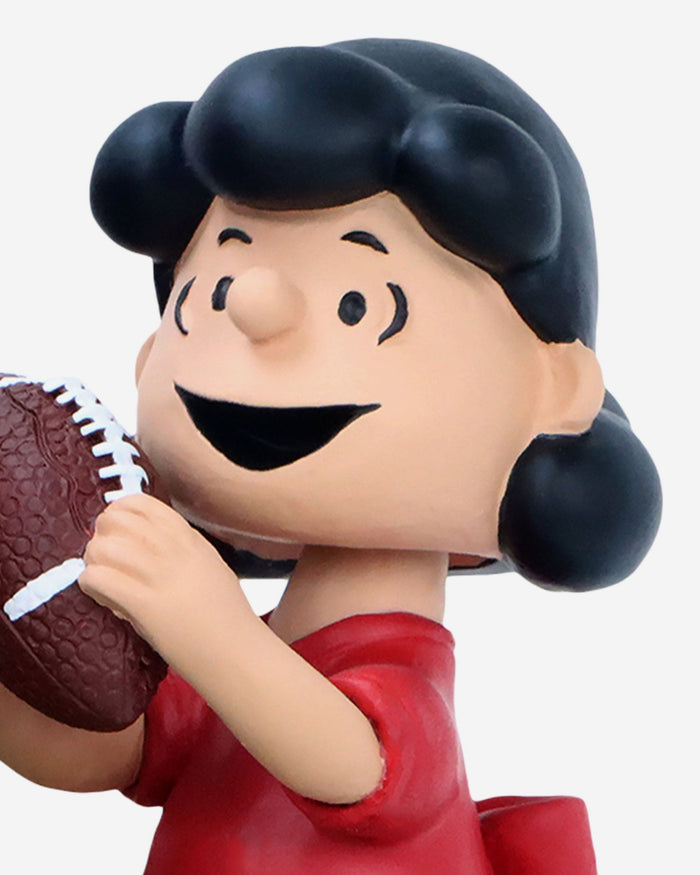 Alabama Crimson Tide Peanuts Football Kickoff Mini Bobblehead Scene FOCO - FOCO.com