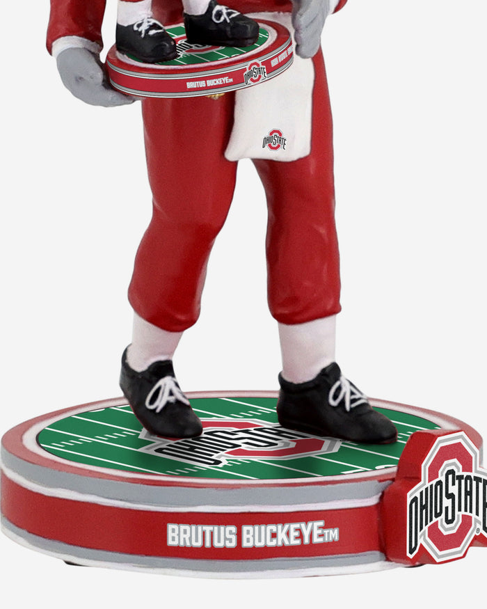 Brutus Buckeye Ohio State Buckeyes Bobble Dubblz Mascot Bobblehead FOCO - FOCO.com