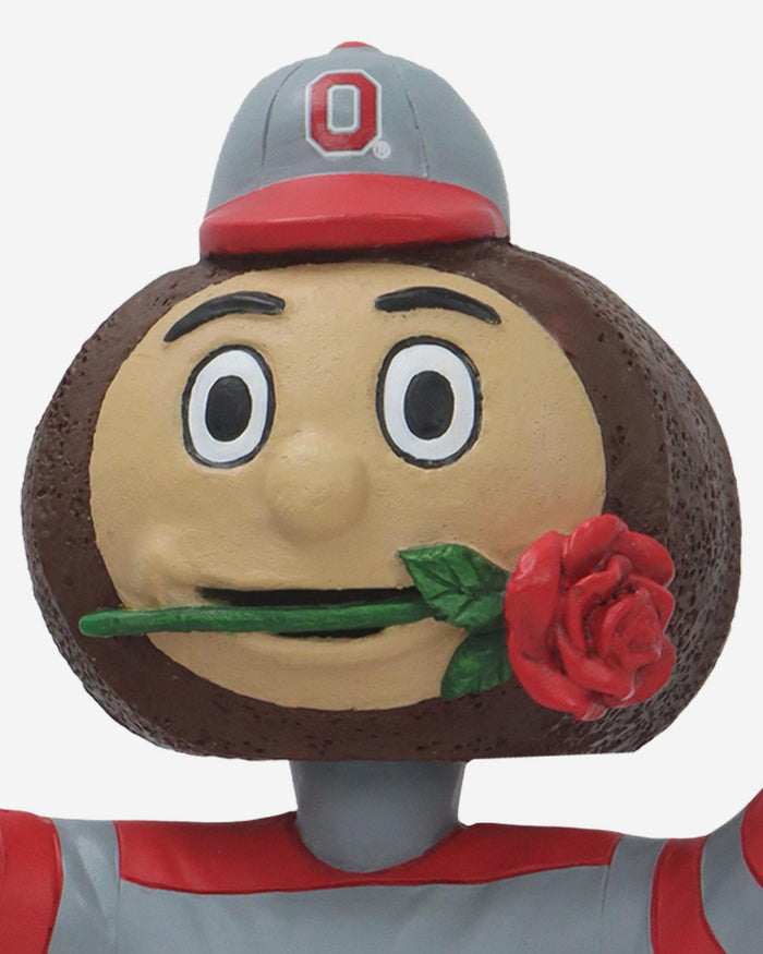 Brutus Buckeye Ohio State Buckeyes Rose Bowl Winner Mascot Bobblehead FOCO - FOCO.com