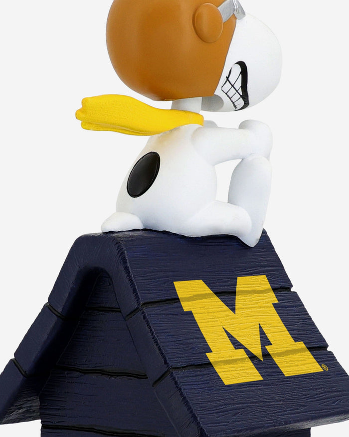 Michigan Wolverines Snoopy 2024 Peanuts Flying Ace Bobblehead FOCO - FOCO.com