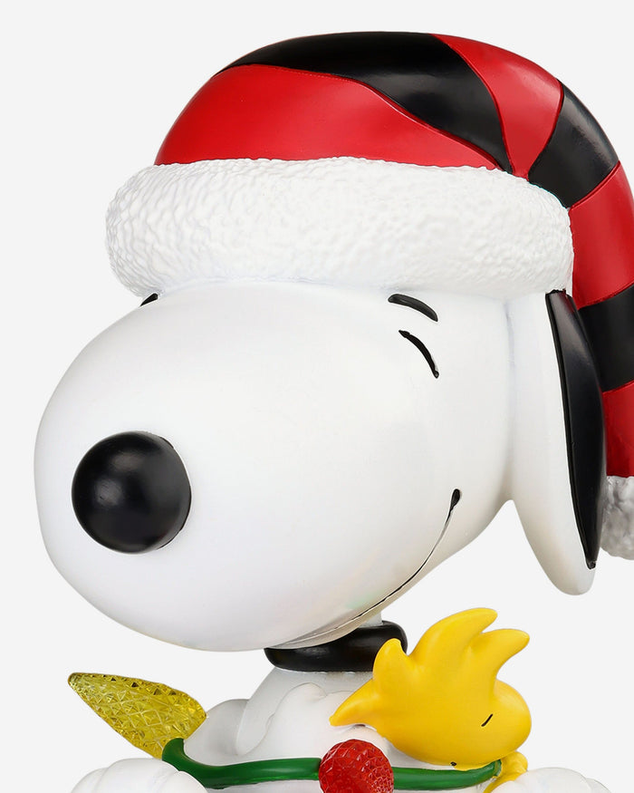 Georgia Bulldogs Snoopy & Woodstock Peanuts Christmas Light Up Bobblehead FOCO - FOCO.com