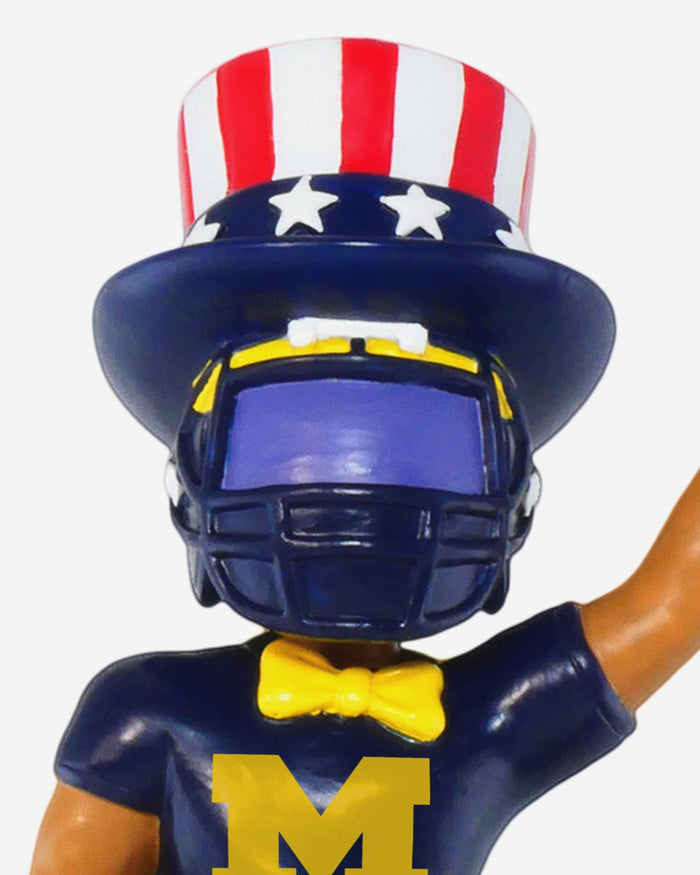 Michigan Wolverines America's 250th Anniversary Bald Eagle Bobblehead FOCO - FOCO.com