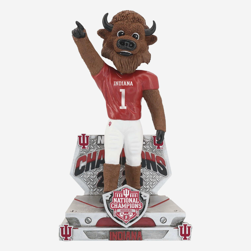 Football National Champions Mascot Bobblehead FOCO - FOCO.com